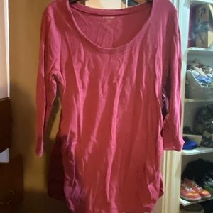 🌺 3/$15 3/4 Sleeve Motherhood Maternity Top